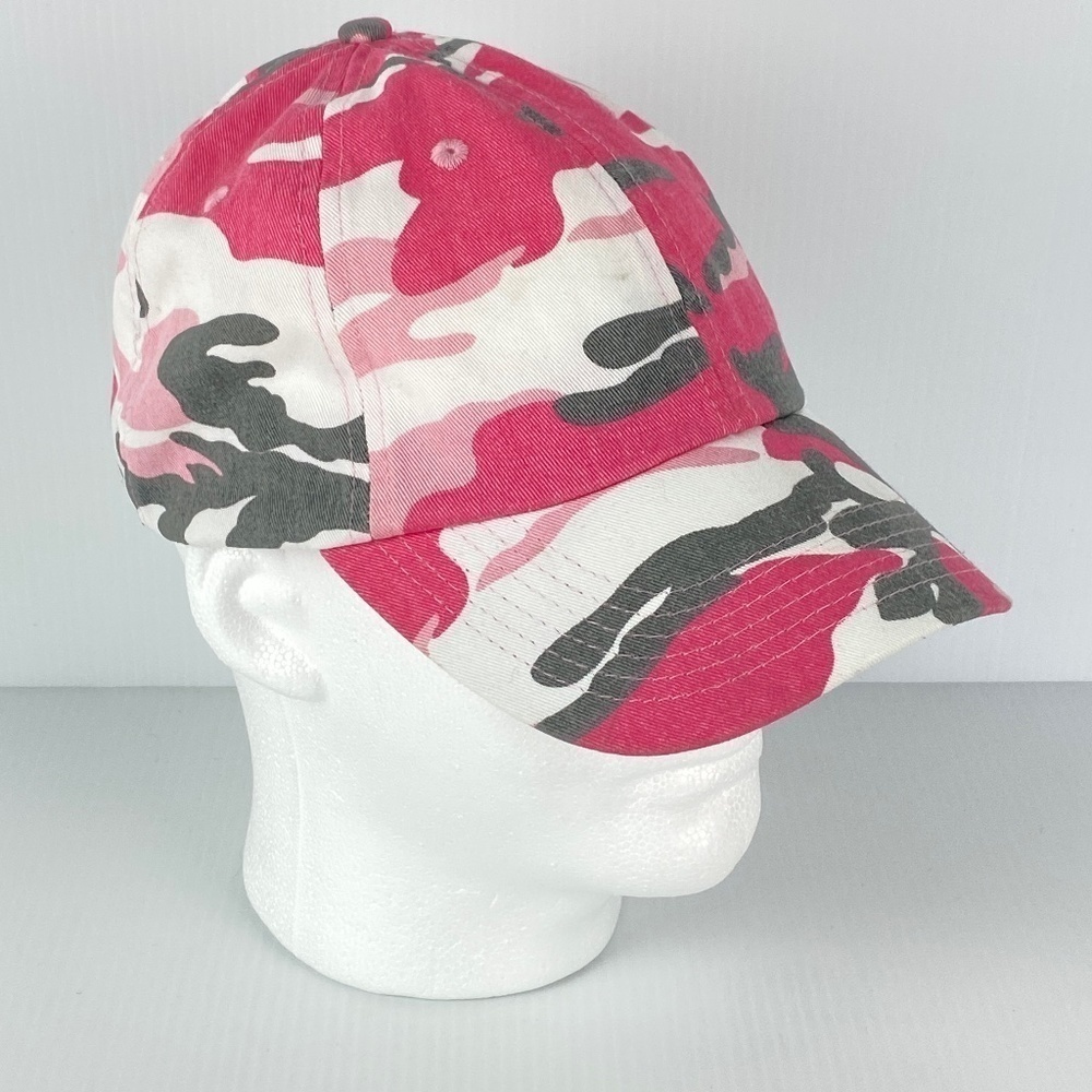 TRD Pink Camo Hat Cotton Adjustable Strap Ball Cap